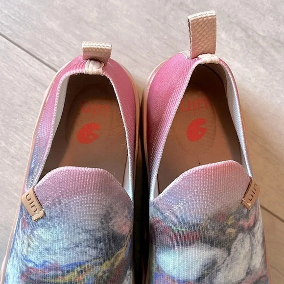 UIN Edgar Degas Ukrainian Dancers Fuerteventura Woman Slip On Sneakers, Size 8.5 - Picture 7 of 11